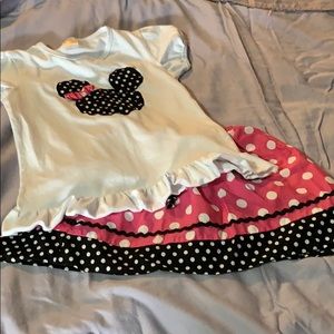 Two piece Minnie skirt set